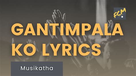 gantimpala ko lyrics|Gantimpala Ko (Lyrics) .